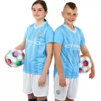 Форма футбольная детская Manchester City CO-6317 FDSO  26 Голубой (57508884)