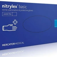 Mercator Medical nitrylex® basic Рукавички одноразові нітрилові