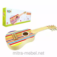 Детская гитара деревянная