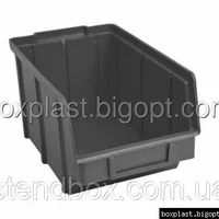 Пластиковые ящики для метизов 701 черный 125 х 145 х 230