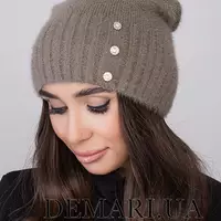 Жіноча шапка DeMari Ромашка