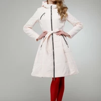 Женское пальто Аврора (светлый персик)