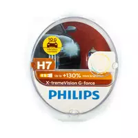 Лампа головного світла Philips H7 55W 12972XVG X-treme Vision G-Force -2024130% для Універсальні товари