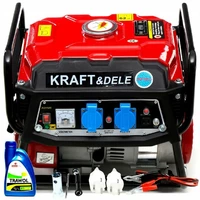 Генератор бензиновый однофазный Kraft&Dele KD146 (Германия) + масло