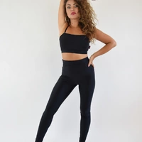 Женская фитнес одежда из бифлекса Lux-Form топ на шлейках