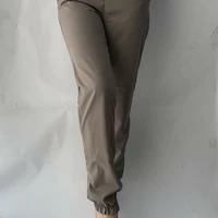 Батальные женские летние штаны, софт №103 серый