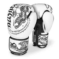 Боксерские перчатки Muay Thai PHBG2495   12oz Бело-черный (37621039)