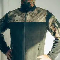 Тактична фліска військова хакі + камуфляж XL