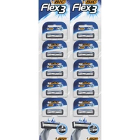 Набор бритв без сменных картриджей BIC Flex 3 (10 шт) (3086123364196)
