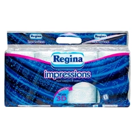 Туалетная бумага Regina Impressions Blue 18 м 150 отрывов 3 слоя 8 рулонов (8004260487955)