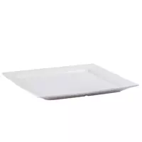 Тарілка порцелянова квадратна плоска 21,5 см