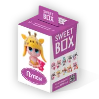 Пупсы Пупс Свитбокс SweetBox игрушка и жевательный мармелад SWEET BOX