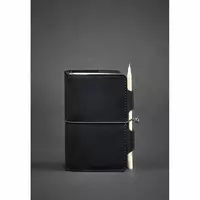 Кожаный блокнот (Софт-бук) 3.0 черный
