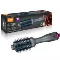 Фен расческа для волос RAF R411P ; щетка для сушки волос ; стайлер для волос